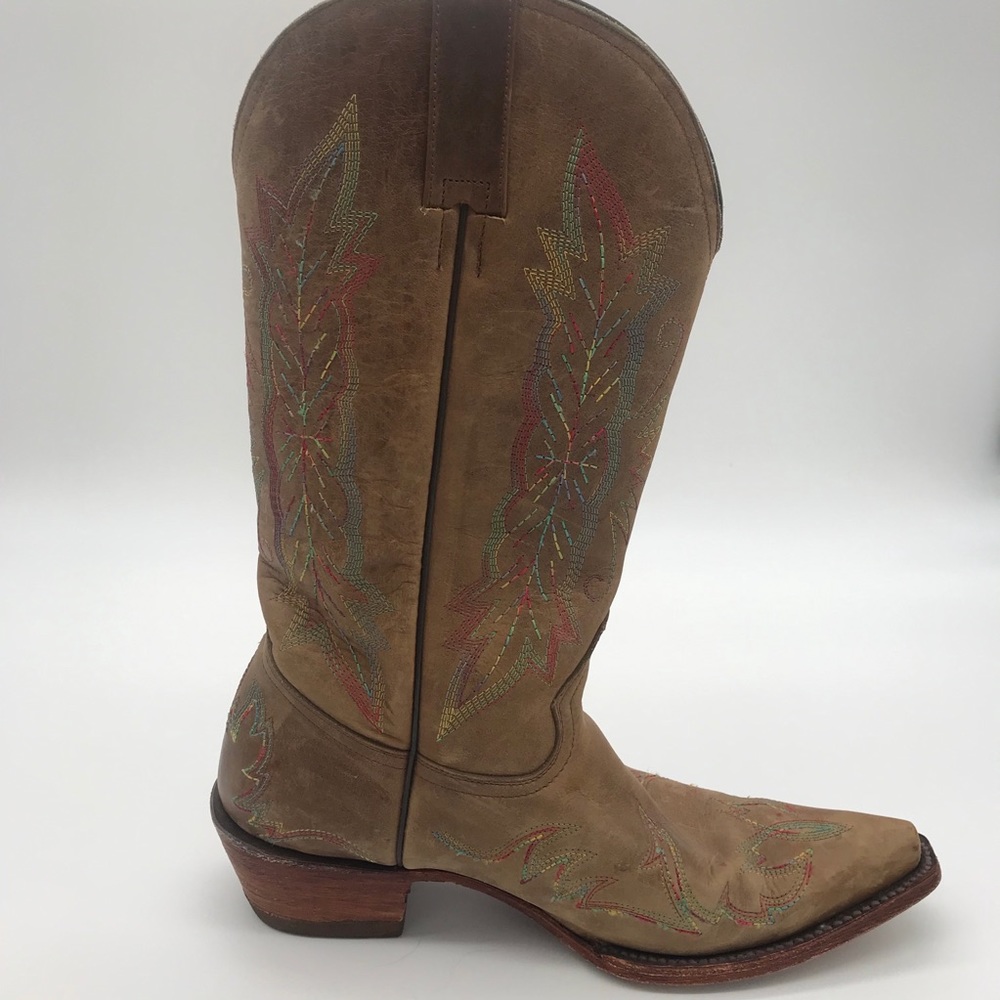 Pesos Bill Western Snip Toe Cowgirl Boots
